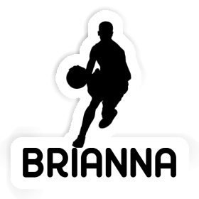 Brianna Sticker Basketball Player Image