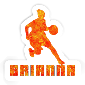 Aufkleber Brianna Basketballspielerin Image