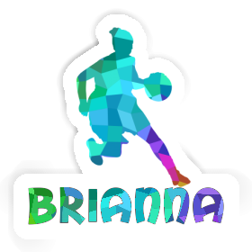 Sticker Brianna Basketballspielerin Image