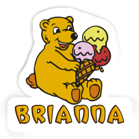 Bear Sticker Brianna Image