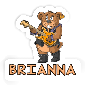 Brianna Sticker Rocker Bear Image