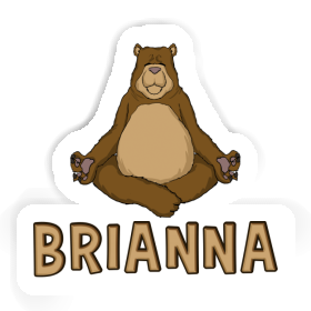 Sticker Brianna Bear Image