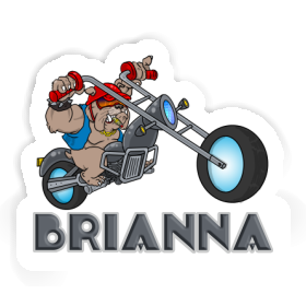 Brianna Sticker Biker Image