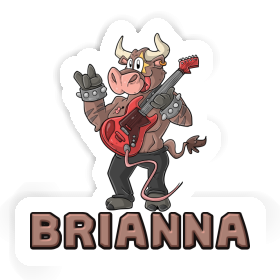 Sticker Brianna Guitarist Image