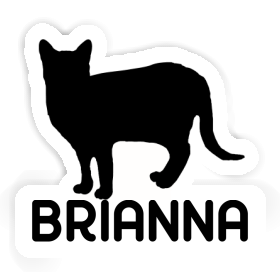 Cat Sticker Brianna Image