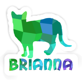 Cat Sticker Brianna Image