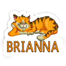 Sticker Brianna Cat Image