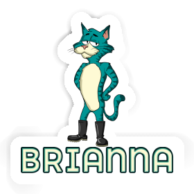 Autocollant Chat Brianna Image