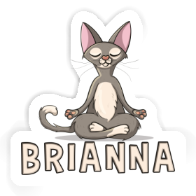 Cat Sticker Brianna Image