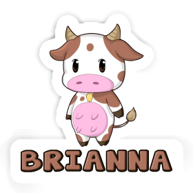 Brianna Sticker Cow Image