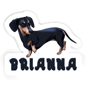 Dachshund Sticker Brianna Image