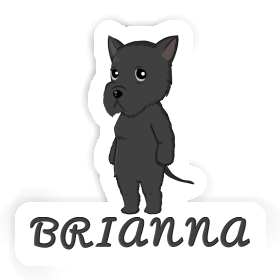 Aufkleber Riesenschnauzer Brianna Image