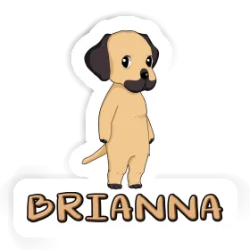 Rhodesian Ridgeback Aufkleber Brianna Image