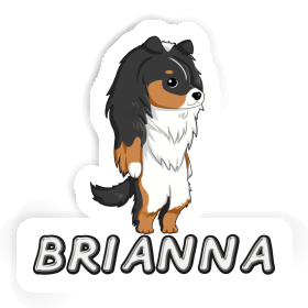 Brianna Aufkleber Schäferhund Image