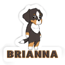 Berner Sennenhund Aufkleber Brianna Image