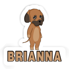 Aufkleber Deutsche Dogge Brianna Image