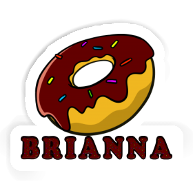 Donut Sticker Brianna Image