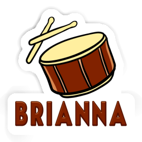 Trommel Aufkleber Brianna Image