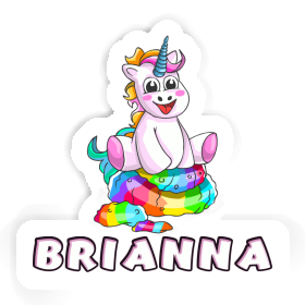 Brianna Sticker Baby Einhorn Image