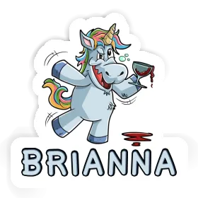 Sticker Unicorn Brianna Image