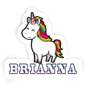 Sticker Brianna Unicorn Image