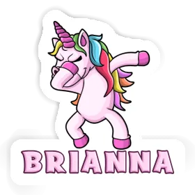 Brianna Sticker Unicorn Image