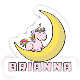 Sticker Brianna Unicorn Image