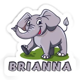 Brianna Sticker Elephant Image