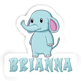 Sticker Elephant Brianna Image