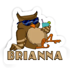 Brianna Sticker Owl Image