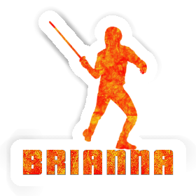 Fencer Sticker Brianna Image