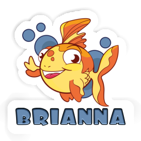 Autocollant Poisson Brianna Image