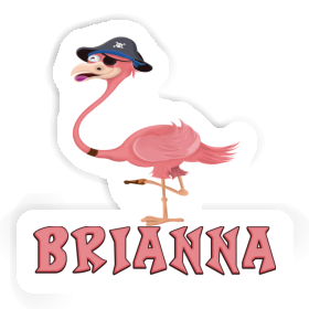 Brianna Sticker Flamingo Image