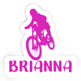 Freeride Biker Aufkleber Brianna Image