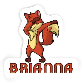 Dabbing Fox Sticker Brianna Image