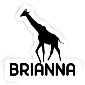 Brianna Sticker Giraffe Image