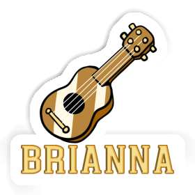 Sticker Gitarre Brianna Image