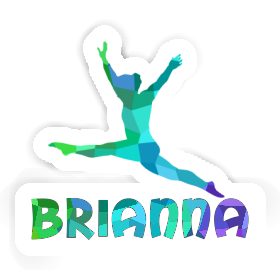 Brianna Sticker Gymnast Image