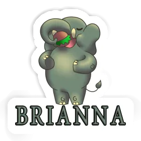 Sticker Brianna Elephant Image