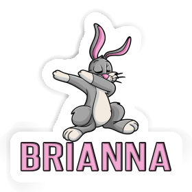 Brianna Sticker Dabbing Rabbit Image