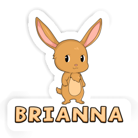 Autocollant Lapin de Pâques Brianna Image