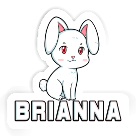 Sticker Brianna Bunny Image