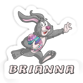 Sticker Brianna Rugby rabbit Image