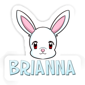 Sticker Brianna Rabbithead Image