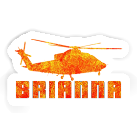 Sticker Helicopter Brianna Image