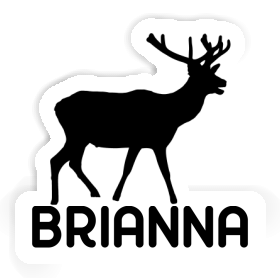 Autocollant Cerf Brianna Image