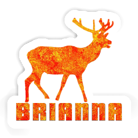 Brianna Autocollant Cerf Image