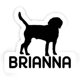 Hund Sticker Brianna Image