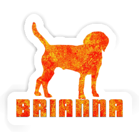 Aufkleber Hund Brianna Image