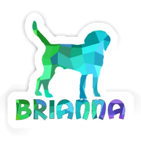 Autocollant Chien Brianna Image